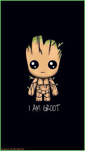 Wallpaper Android Groot Wallpaperandroidblack Wallpaperandroidlockscreen Wallpaperandro Avengers Wallpaper Cute Cartoon Wallpapers Cartoon Wallpaper