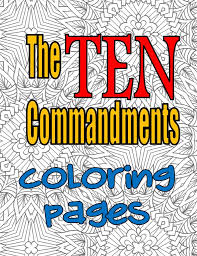 Plus, it's an easy way to celebrate each season or special holidays. Ten Commandments Coloring Pages Pastorronbrooks