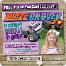 Only 1 available and it's in 13 people's carts. Edit Blaze And The Monster Machines Invitations 4 Blaze And The Monster Machines Cake Candles Party365 Com Invitations From The Cartoon Blaze And The Monster Machines Eduwarto