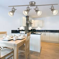 2020 yılında kitchen spotlight bar ve 1 ile işıklar ve aydınlatma için popüler 1 trendleri. Focus 4 Light Satin Silver Industrial Spotlight Adjustable Bar