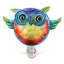 Shop Puzzled Owl Night Light On Sale Overstock 12413694