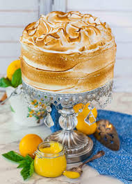 Lemon Meringue Cake Recipe Video Tatyanas Everyday Food Recipe Lemon Meringue Cake Meringue Cake Lemon Cake Recipe
