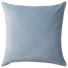 Sanela Cushion Cover Light Brown Red Length 20 Width 20 Ikea Light Blue Pillows Light Blue Throw Pillows Light Blue Cushions