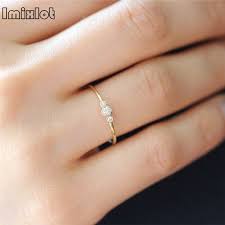 Atlas®:x closed narrow ring in rose gold, 3 mm wide. Oval Rose Gold Engagement Rings On Hand Novocom Top