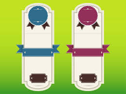 The types of templates are printable and free. Retro Label Templates Vector Art Graphics Freevector Com