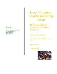 Check spelling or type a new query. Pdf Lake Victoria Fish Sub Sector Study