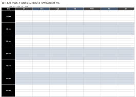Monthly employee schedule template excel planner template. Free Work Schedule Templates For Word And Excel Smartsheet