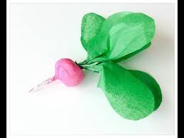 Comment Fabriquer Le Radis En Papier How To Make Paper Radish Comment Faire Du Papier Creations De Maternelle Artisanat De Carnaval