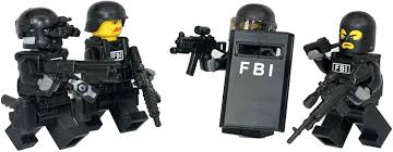 A spokeswoman for the fbi said an armed swat team carried out the raid, which took place while paul was not at home. Buy Fbi Swat Team Police Squad Modern Brick Warfare Custom Minifigure Online In Taiwan B01gapffw6