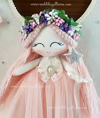 Gardenya Melek Kanatli Kiz Bebek Kapi Susu Cute Style Cushions