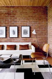 20 Exposed Brick Walls In Modern Living Rooms Brick Living Room Brick Wall Living Room House Interior