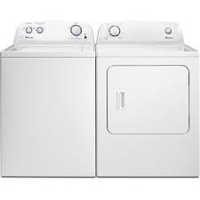The washer will go into a hold and drain routine for 8 minutes. Amana Ntw4516fwbun 3 5 Cuft Top Load Washer With 6 5 Cuft Electric Dryer In White Brandsmart Usa