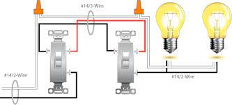 How to wire 2 way light switch, in this video we explain how two way switching works to connect a light fitting which is controlled with two light switches. 3 Way Switch Wiring Diagram More Than One Light Electrical Online