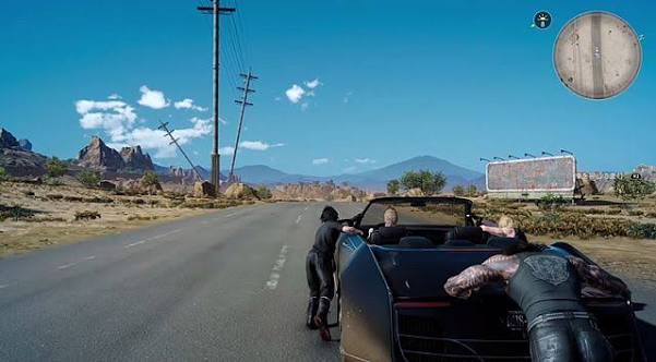 FF15 ノクティス 旅立ち