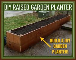 This makes it easy to move for watering and gives you a way to protect the plants in it when the weather gets cold. How To Build A Raised Garden Planter Bed Gardening Project Diy