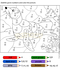 Color Addition Worksheet6 Math Coloring Preschool Math Worksheets Math Coloring Worksheets