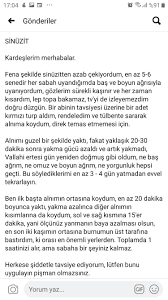 Yildiz Aktas Adli Kullanicinin Sinuzit Panosundaki Pin