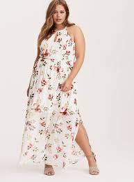 What are the plus size dresses at dillards? White Floral Keyhole Cutaway Maxi Dress Short Inseam Now Available Plus Size Maxi Dresses Maxi Dress Short Dresses