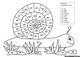 Aktuell im blog des grundschulkönigs. Ausmalbilder Klasse 1 Mathe Matheaufgaben Schule