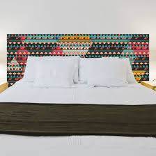 Notre large gamme de stickers muraux tête de lit permet d'intégrer tous les lits au cœur de la décoration de toutes chambres à coucher parentale. Sticker Tete De Lit Boho Decoration Chambre Esprit Ethnique Gali Art Com