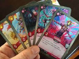 Keyforge The Red Hot Card Game Where Every Deck Is Unique And Unchangeable Card Games Game Card Design Games
