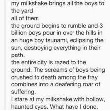 Maybe you would like to learn more about one of these? 25 Best Memes About Milkshake Brings All The Boys Milkshake Brings All The Boys Memes