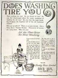 Currently the dexter company, of fairfield, iowa, produces washing machines used primarily by laundromats. A Washing Machine Advertisement 1919 The Dreamstress