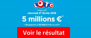 Publié le octobre 16, 2019octobre 16, 2019 par ucdigoin. Fdj Resultat Loto Super Loto Rapports Et Gains 2019