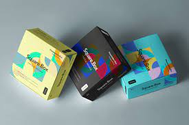 The download contains 4 scenes in 4 different psd files. Psd Square Boxes Packaging Mockup Psd Mock Up Templates Pixeden