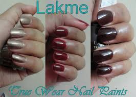 lakme true wear nail color manish