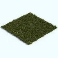 Grass Tile 3d Ma 3d Model Model Grass