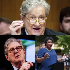 Senator John Kennedy erupts at Stacey Abrams over racist remarks
