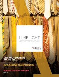 Limelight Newsletter Winter 2017 Issue By Actors Theatre Of