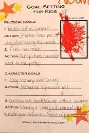 Goal Setting For Kids Free Printable I Can Teach My Child Free Kids Goal Setting Free Printables