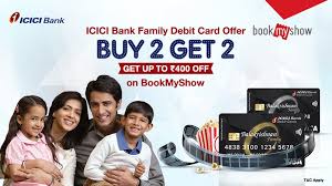 Bookmyshow platform has several offers for the icici bank debit and credit card users. Bookmyshow Auf Twitter Planning A Family Outing To The Cinemas Here S A Super Exciting Offer You Can Avail Using Youe Icici Bank Family Debit Card Know More Https T Co Kfy8txxxtx Bmsoffer Https T Co Cebhmacskj