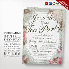 Free printable tea party invitation template get to notify people of an up ing tea party with this printable invitation template this is makes use free printable 2019 calendar blank template holidays download monthly 2019 calendar for january february march april may june july august september. 27 Formal Invitation Templates