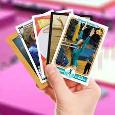 Ruclip.com/video/gbhr_i3juba/видео.html how to make your own trading card booster. Make Your Own Gymnastics Card
