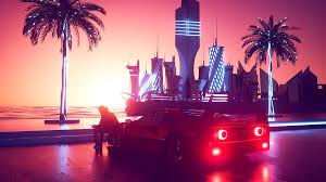 Florida, miami, lightened buildings near bridge photo, vice city. New Miami V2 4k Ultra Hd Wallpaper Background Image 3840x2160
