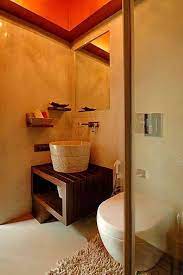 Modern bathroom design come with greenery. Small Bathroom Bathroom Design Small Small Bathroom Bathroom Design