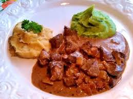Leberragout Nach Landfrauen Art Rezept Rezept Leberragout Rezepte Leber Rezept