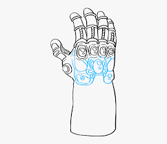 How To Draw The Infinity Gauntlet From The Avengers Draw Infinity Gauntlet Hd Png Download Transparent Png Image Pngitem