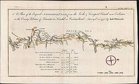 Hotels and airbnbs near leeds & liverpool canal 130 mile race. Canal Maps John Lodge Antique Prints Maps