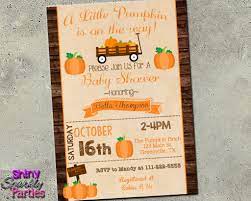 Pumpkin baby shower invitation boy, blue pumpkin baby shower boy, little pumpkin is on the way, autumn baby shower invitations boy, invite savethedateprintable. Fall Pumpkin Baby Shower Invitation Forever Fab Boutique