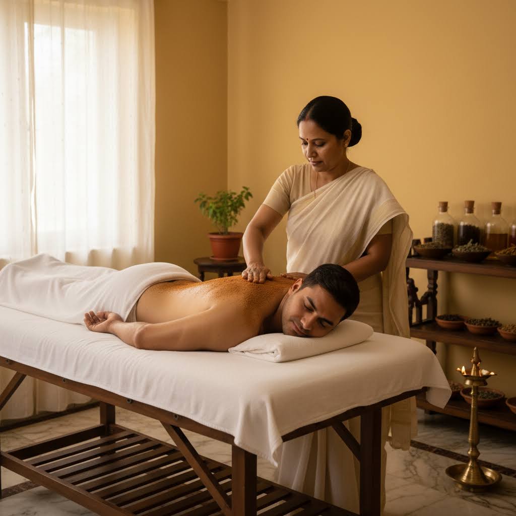 Udvartana Herbal Massage in Gokulpura product image