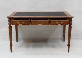 Victorian Style Solid Mahogany Wood 3 Drawer Desk Light Etsy Mahogany Wood Desk With Drawers Solid Mahogany