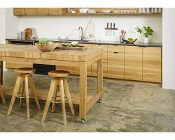 Butcher block islands pair nicely with a variety of kitchen countertops such as granite, marble and quartz, so you can truly personalize your counter space to fit your style. Butcher Block Island Table For Kitchen The Joinery