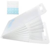 Plastic Expandable Receipt Organ Document Bag File Folder ...