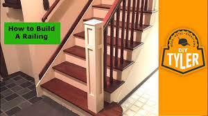 Learn how to build, handrailing and guardrails. How To Build A Railing For A Staircase Youtube