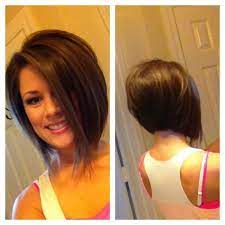 10 Chic Inverted Bob Hairstyles Easy Short Haircuts Popular Haircuts Haircuts For Fine Hair Angled Bob Hairstyles Inverted Bob Hairstyles
