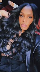 This post is about my HAIR. , That’s all. , Natural Wavy 24”, Wand curls. ,  In stock, available for shipping and pickup in store 🖤, www.ijnaihair.com